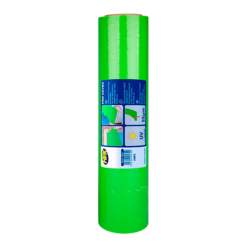 HPX Pro Cover beschermingsfolie | Groen | 50cm x 100m - GF5010 | 1 stuk GF5010