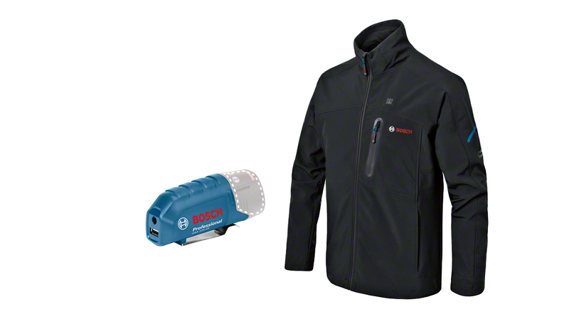 Bosch Blauw GHJ 12 + 18V XA | Verwarmde jas S | Zonder accu & lader 06188000DX