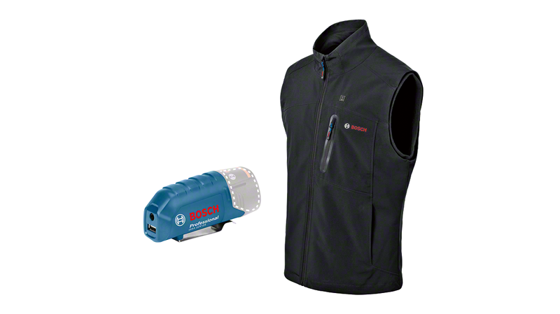 Bosch Blauw GHV 12 + 18V XA | Verwarmde bodywarmer M | Zonder accu & lader 06188000EB