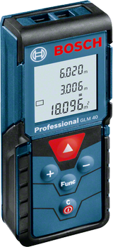 Bosch Blauw GLM 40 laserafstandmeter | 40m