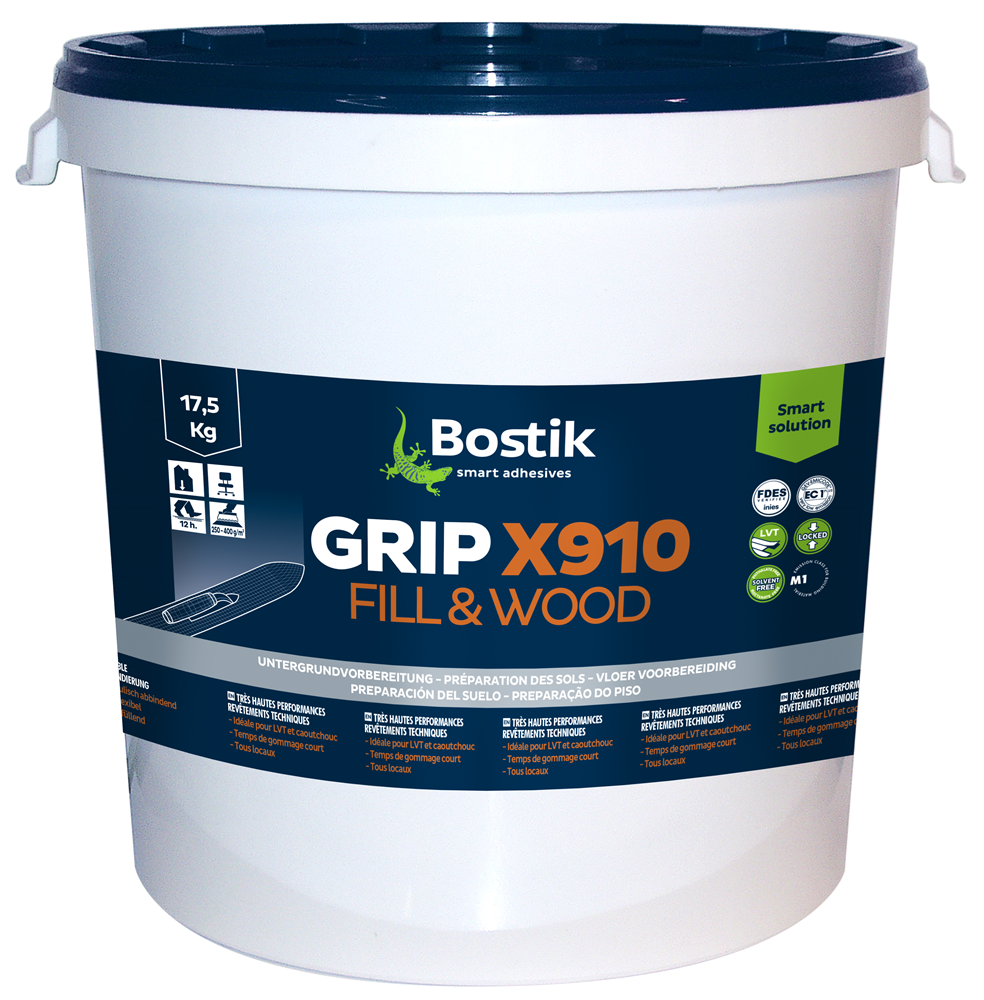 Bostik GRIP X910 FILL & WOOD | Kastanjebruin | Emmer 14,5 kg - 30615726 afbeelding
