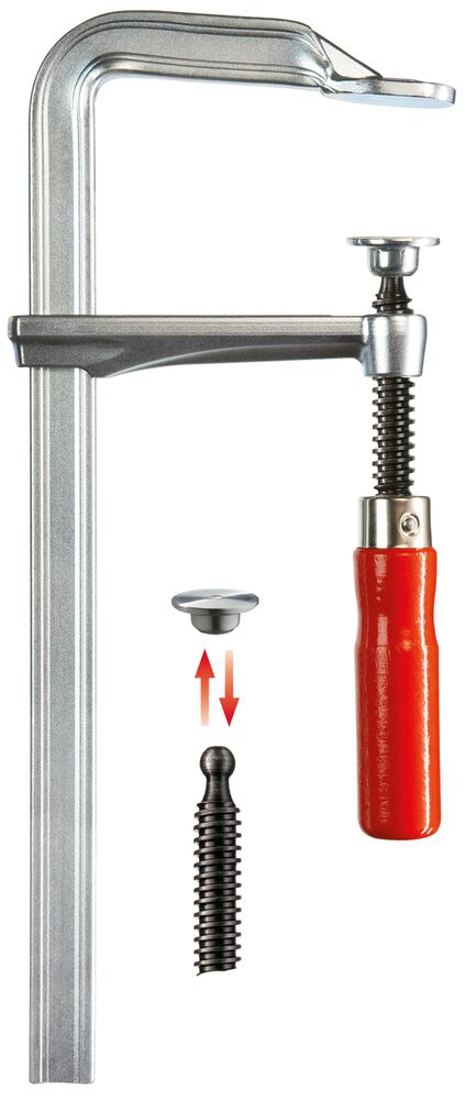 Bessey Lijmtang geheel staal GZ 300/100 - GZ3010