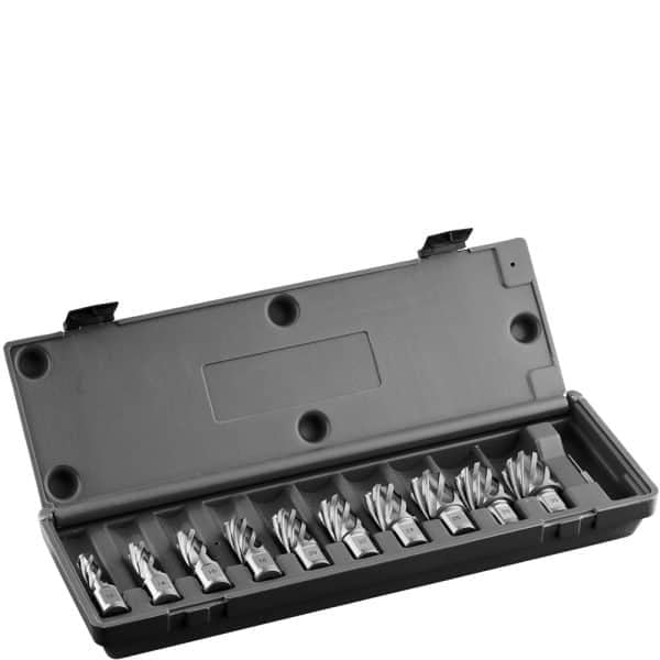 Euroboor HCL.KIT/10 | 10-delige kernborenset 19,05 mm Weldon opname (55 mm) - HCL.KIT/10