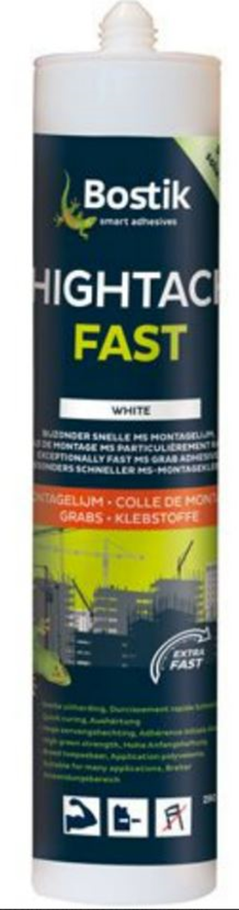 Bostik High Tack Fast | 290 ml | Wit (12 stuks) - 30614231