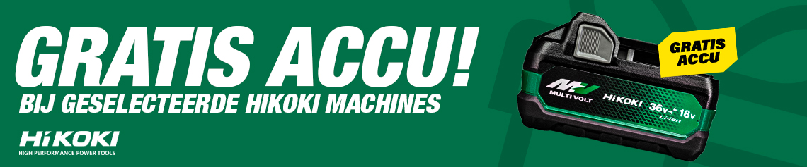 HiKOKI Gratis accu