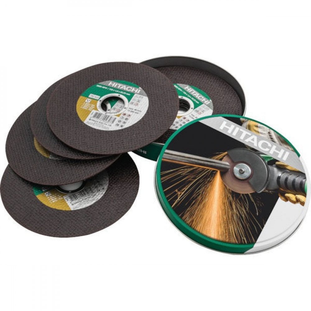 Hikoki Accessoires Doorslijpschijf In Blik 125X1Mm Voor Inox/ Metaal (10St) Brilliant - 782304