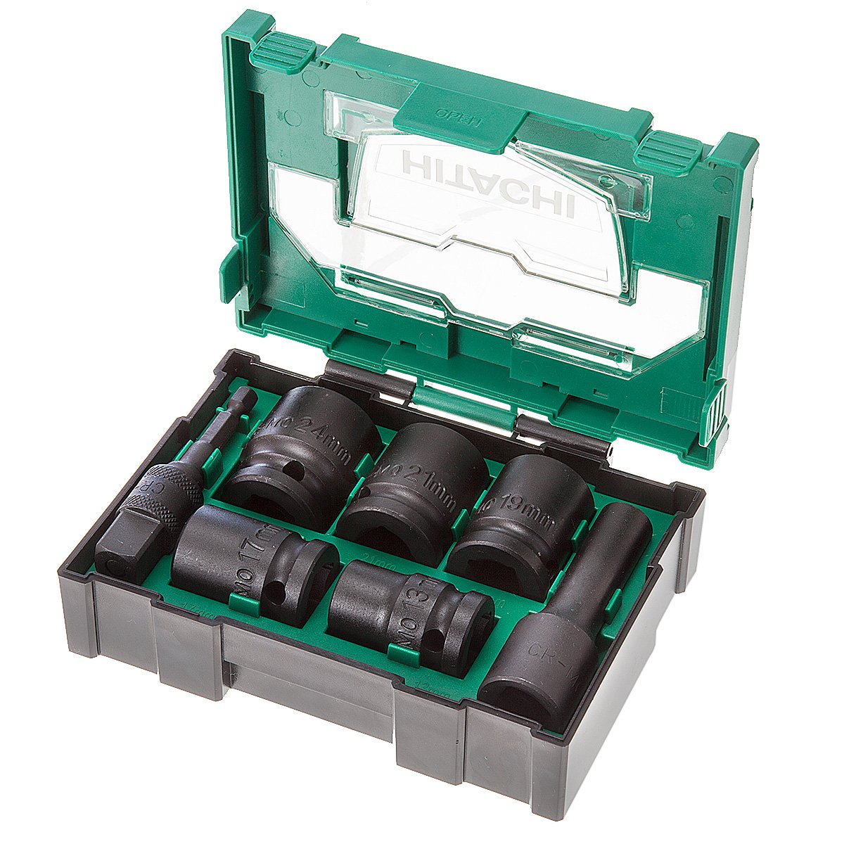 Hikoki Accessoires Krachtdoppenset 1/2", 10-24mm - 40030025