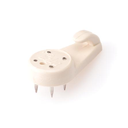 Homefix Betonhaak Wit Middel 30 Mm | 4 stuks - 6701.30.70090