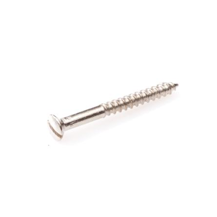 Homefix Houtschroef Messing Vernikkeld Lk Zs 2.5X12 | 35 stuks 6701.20.11010