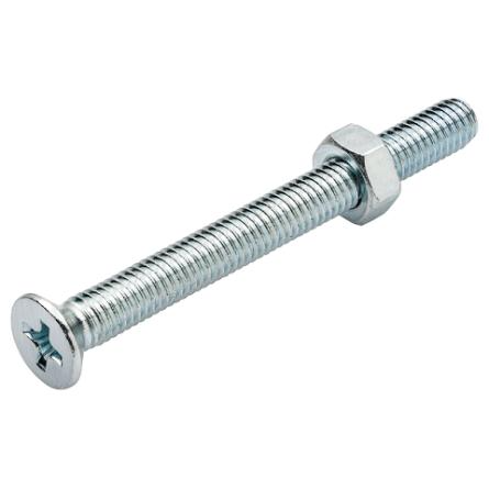 Homefix Metaalschroef Vz Pk PH2 + Moer M4X40 | 14 stuks 6701.50.00120