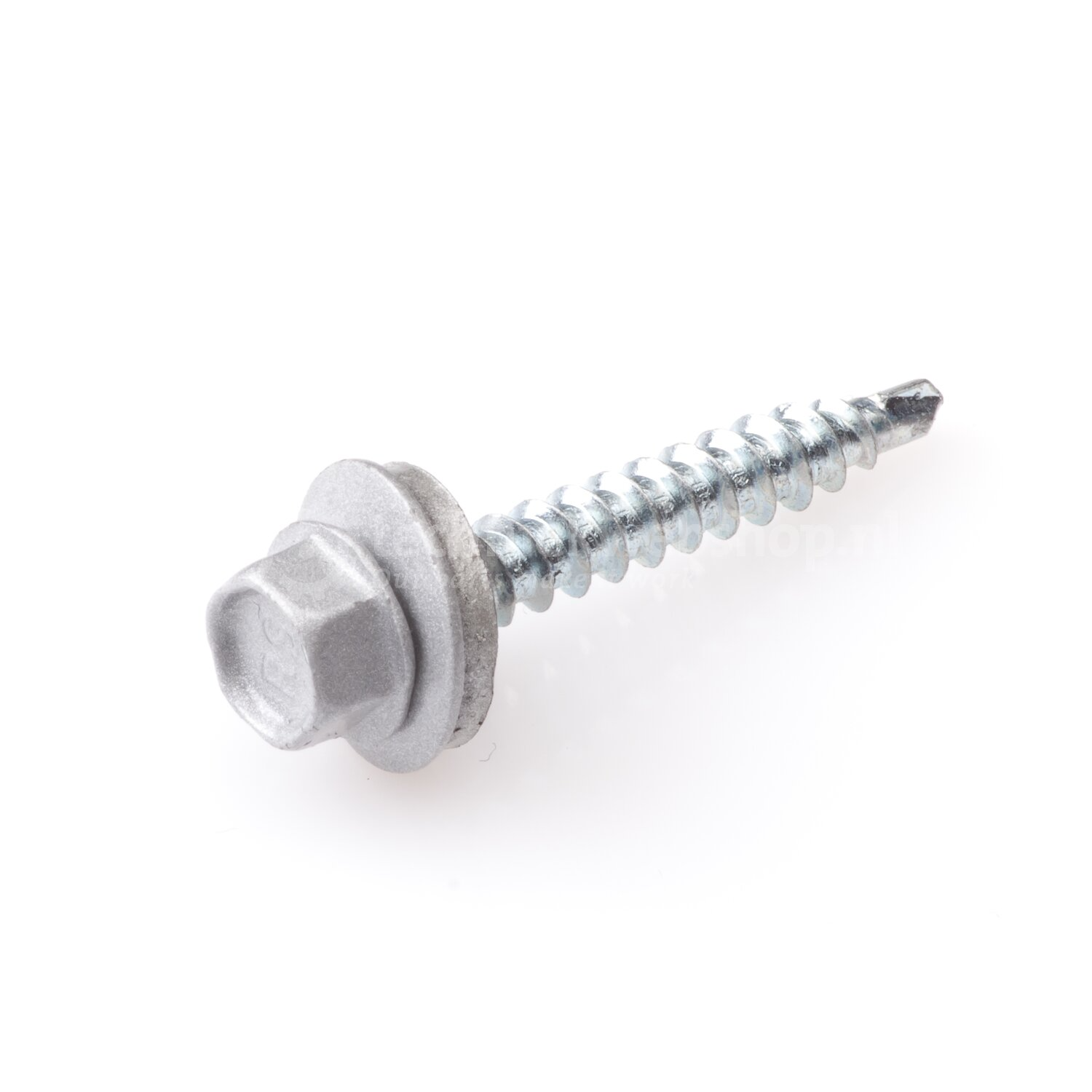 Homefix Profielplaatschroef Vz 6K Aluminium Ral9006 4.8X35 | 16 stuks 6701.21.30090