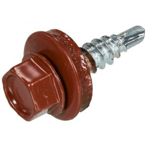 Homefix Profielplaatschroef Vz 6K Rood Ral3009 4.8X20 | 20 stuks 6701.21.30030