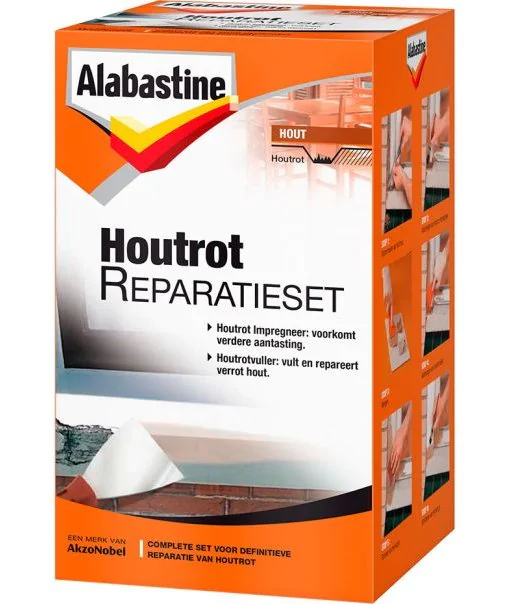 Alabastine Houtrot Reparatieset 500Gr - 5096024