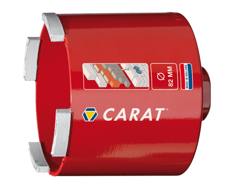 Carat Dozenboor | Dustec Economy | Voor droog gebruik | 68 x 60 x m16 - HTS068604E