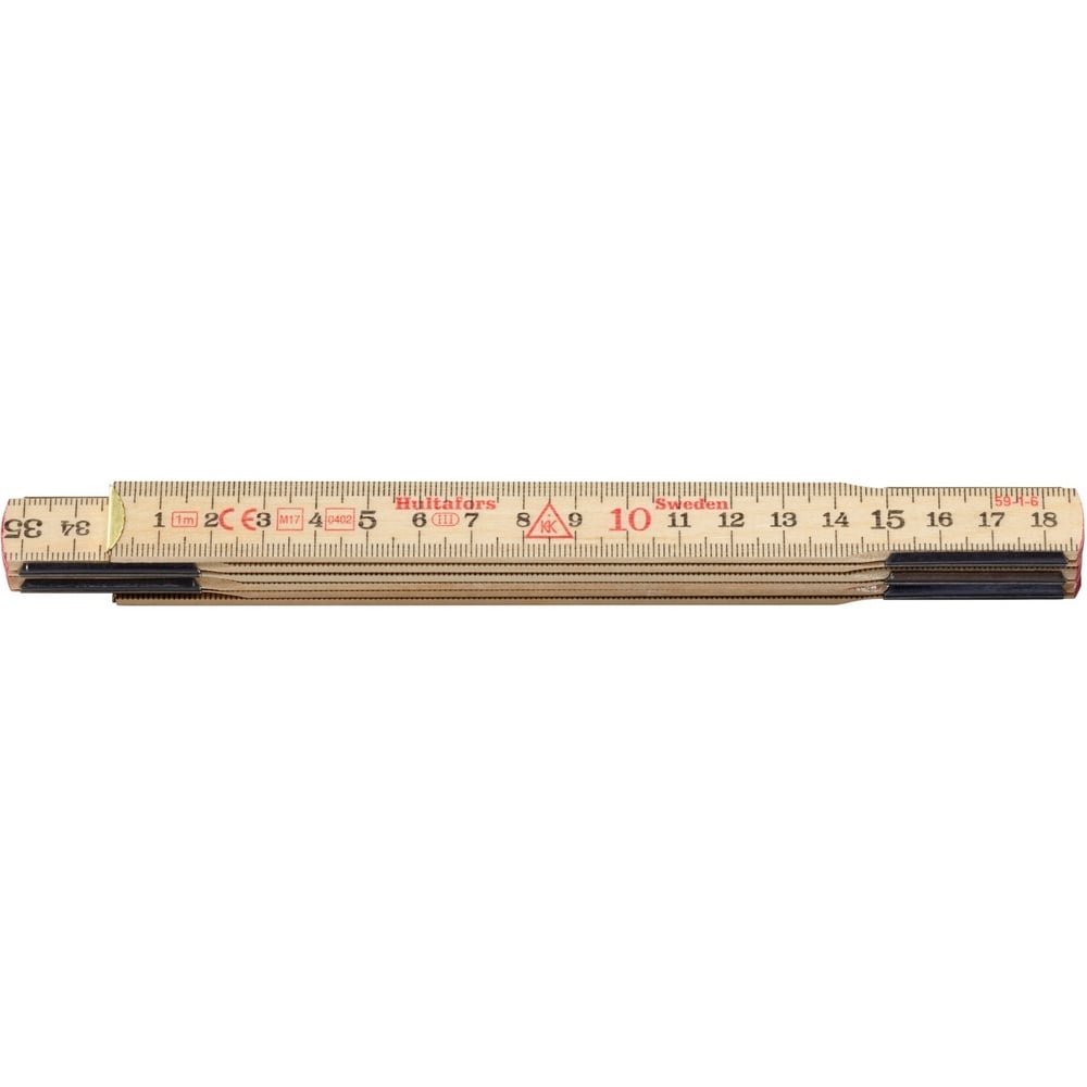 Hultafors Duimstok 59 2m - 6-delig - HU100204 - HU100204