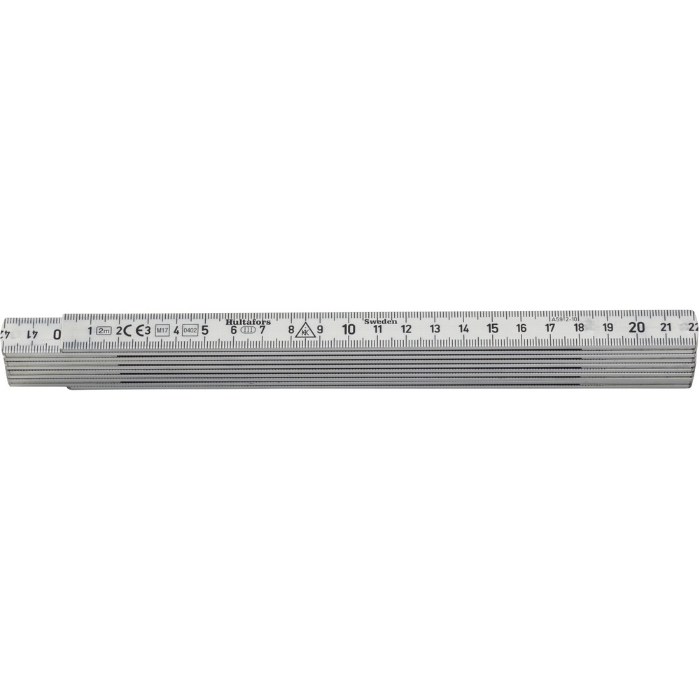 Hultafors Duimstok A 59 2m - 10-delig - HU150003 - HU150003