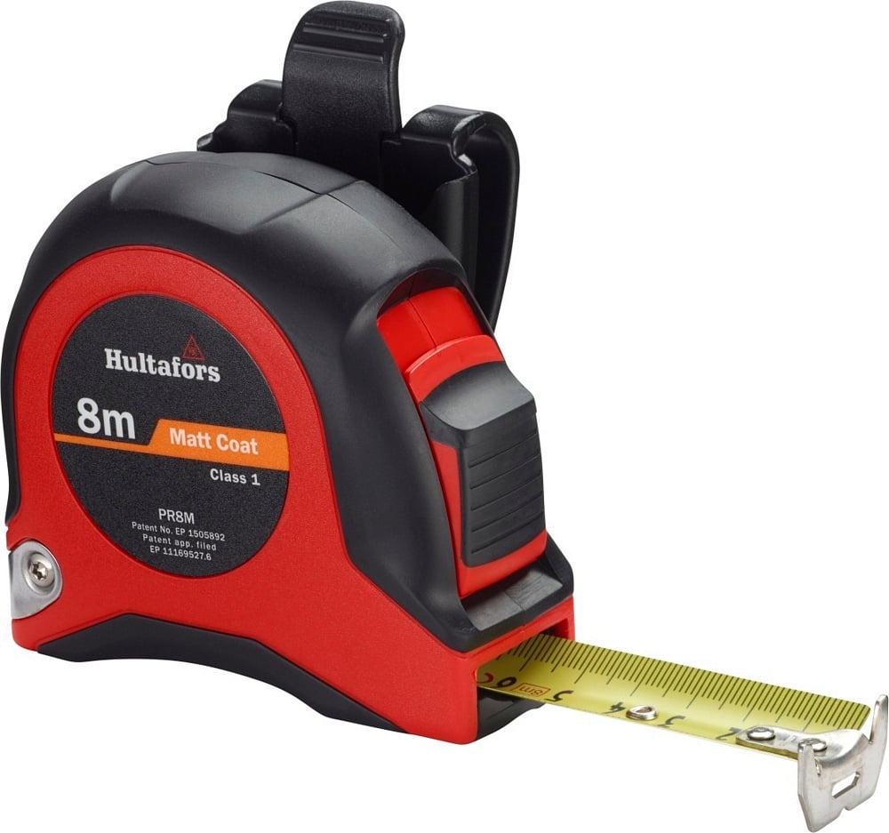 Hultafors Rolbandmaat PR - 8 meter - HU350303 - HU350303
