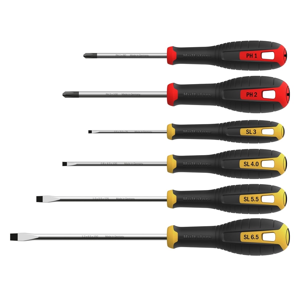 Hultafors Schroevendraaierset PH en SL - HU444405 HU444405