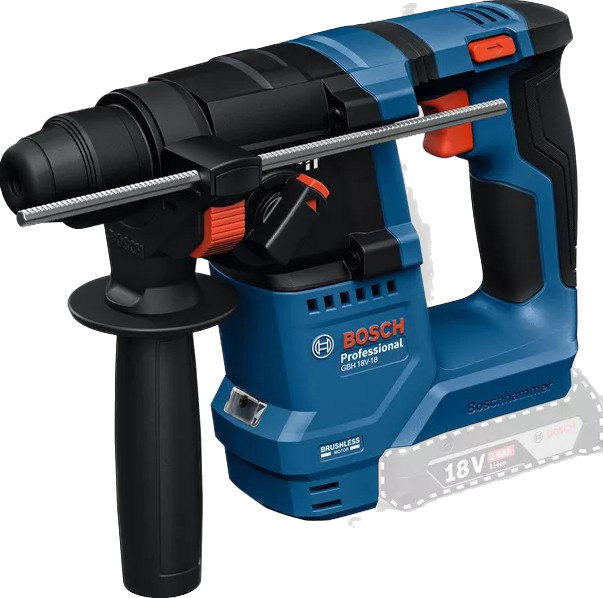 Bosch Blauw GBH 18V-18 Accu-Boorhamer | Zonder accu's en lader - 0611927000
