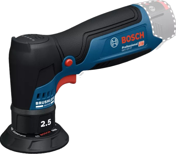 Bosch Blauw GEX 12V-77 Excenterschuurmachine | Zonder accu&apos;s en lader - 06019L2100