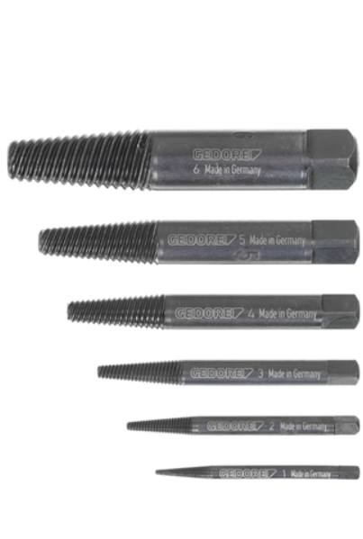 Gedore Linkse tapset M3-M24 6-dlg. - 6759700