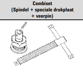 Bessey 3100401 | Onderdeel spindel met moer - 3100401