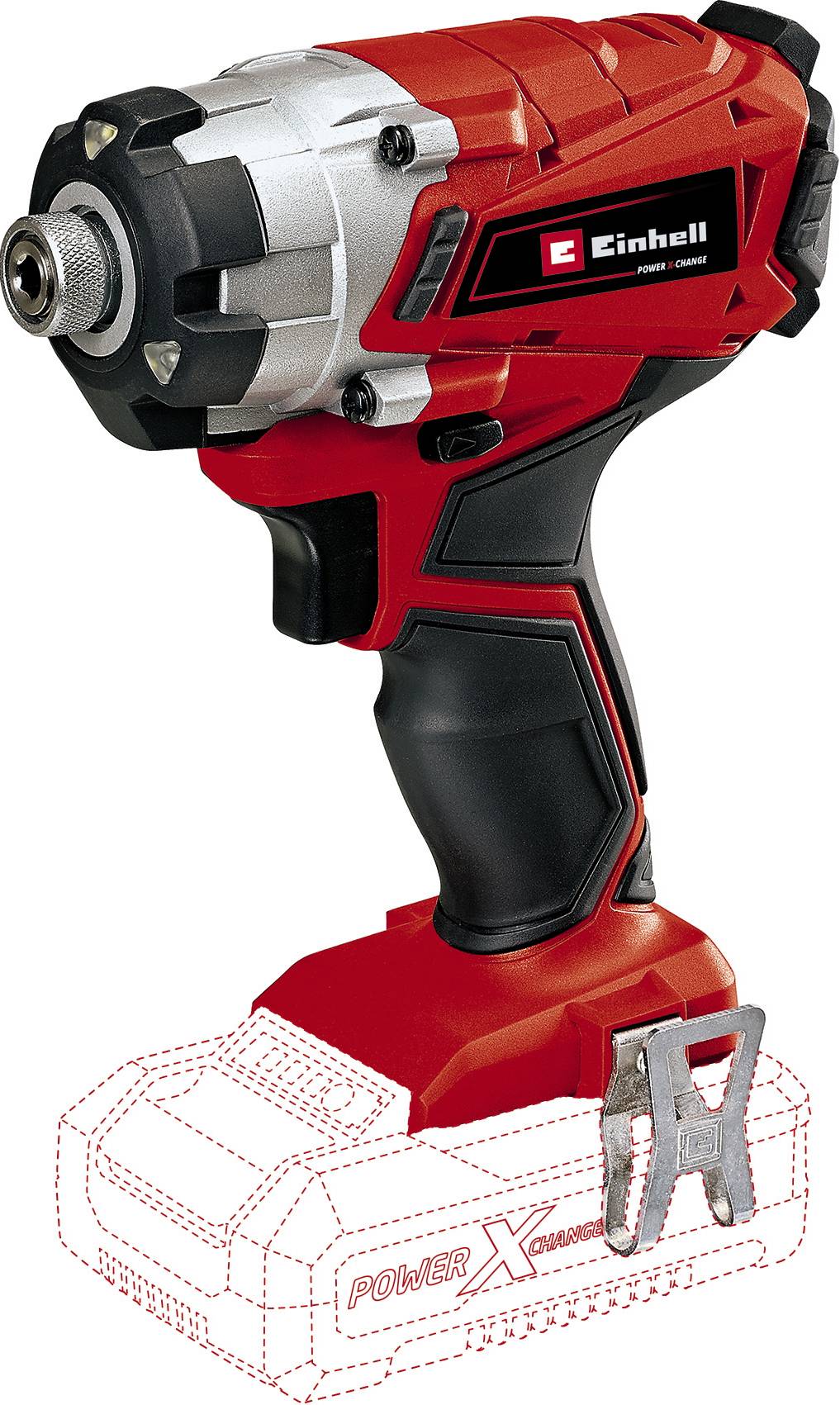 Einhell 4510034 TE-CI 18/1 Li accu slagschroevendraaier | 18V Li-Ion | body | 140Nm