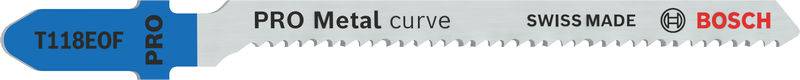 Bosch Accessoires PRO Metal curve T118EOF decoupeerzaagblad | 83 mm | 2-delig - 2608655099