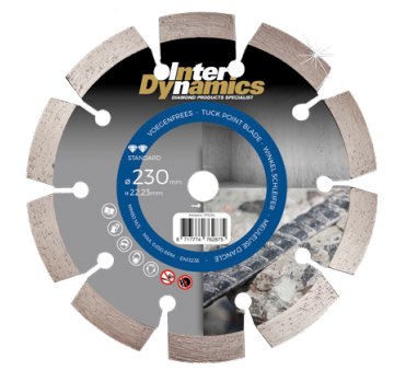 Inter Dynamics Diamant Voegenschijf | 230mm | 6mm dikte - 373230