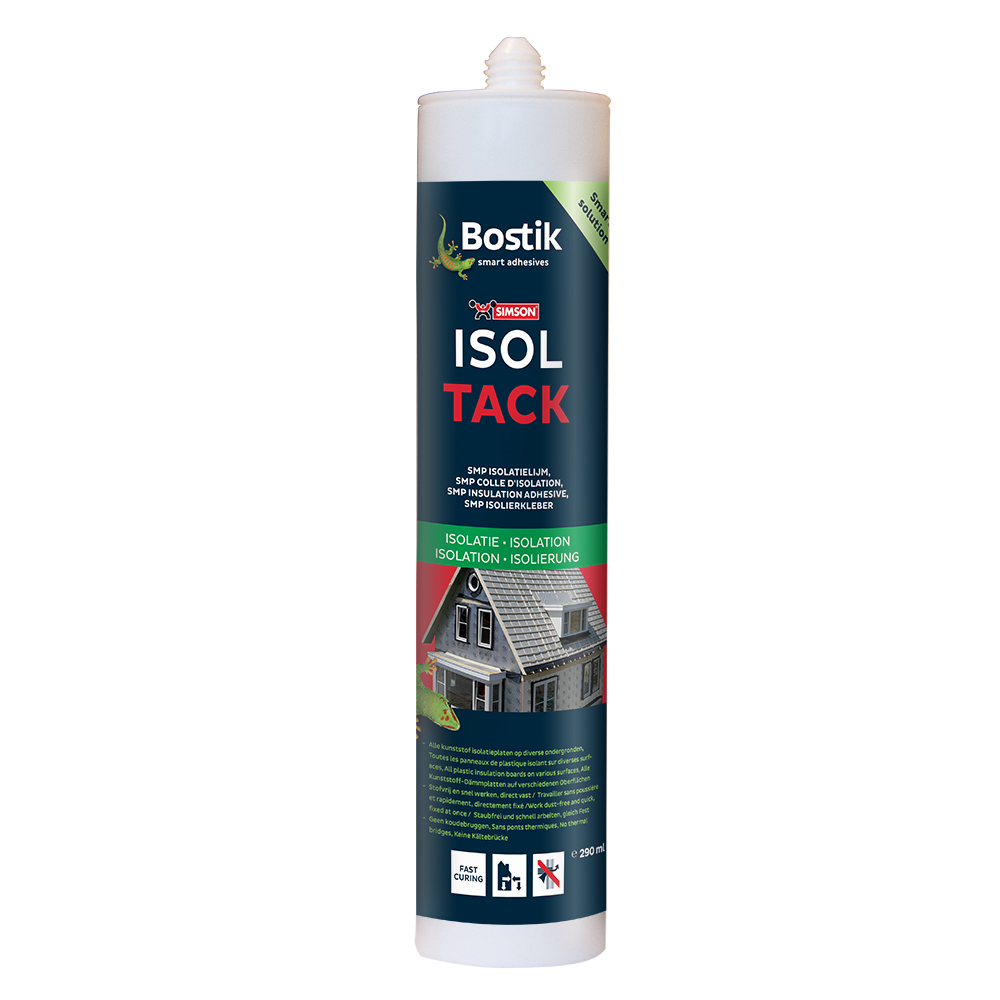 Bostik Isol-Tack | Wit | Koker 290 ml (12 stuks) - 30614161