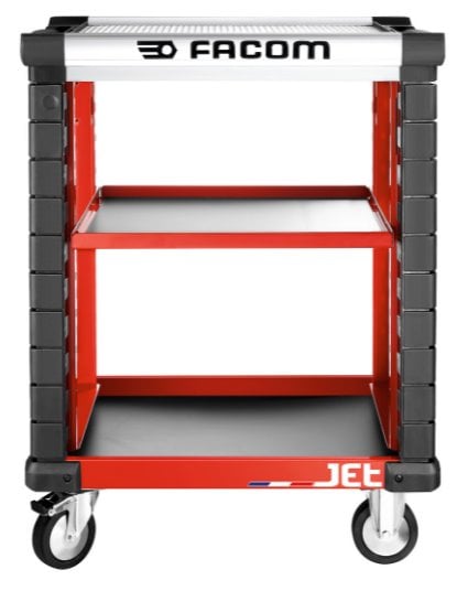 Facom Jet Werkplaatswagen 3 Planken M3 Rood - JET.UC3SM3A - JET.UC3SM3A