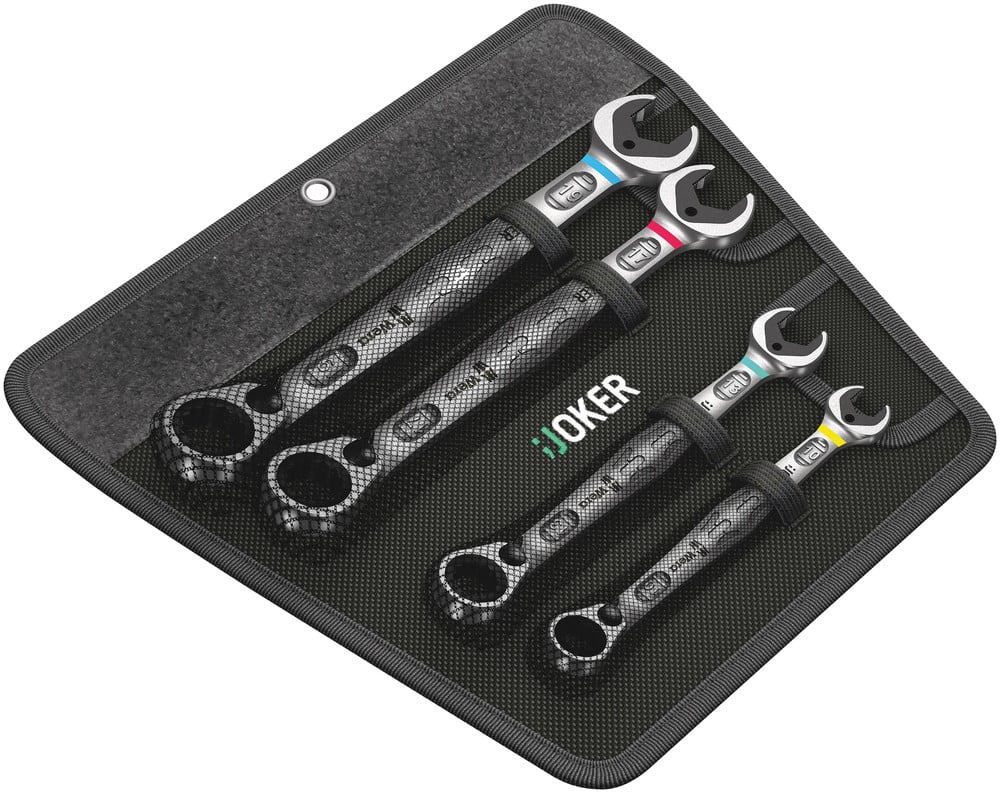 Wera Joker Switch Steek- en ringratelsleutel-set, 4 -delig - 1 stuk(s) - 05020090001