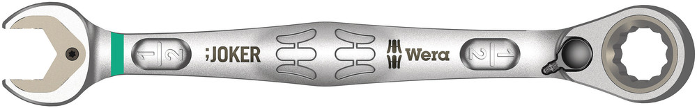 Wera Joker Switch Steek- en ringratelsleutel, inch, omschakelbaar, 3/8 duim x 159 mm - 1 stuk(s) - 05020076001
