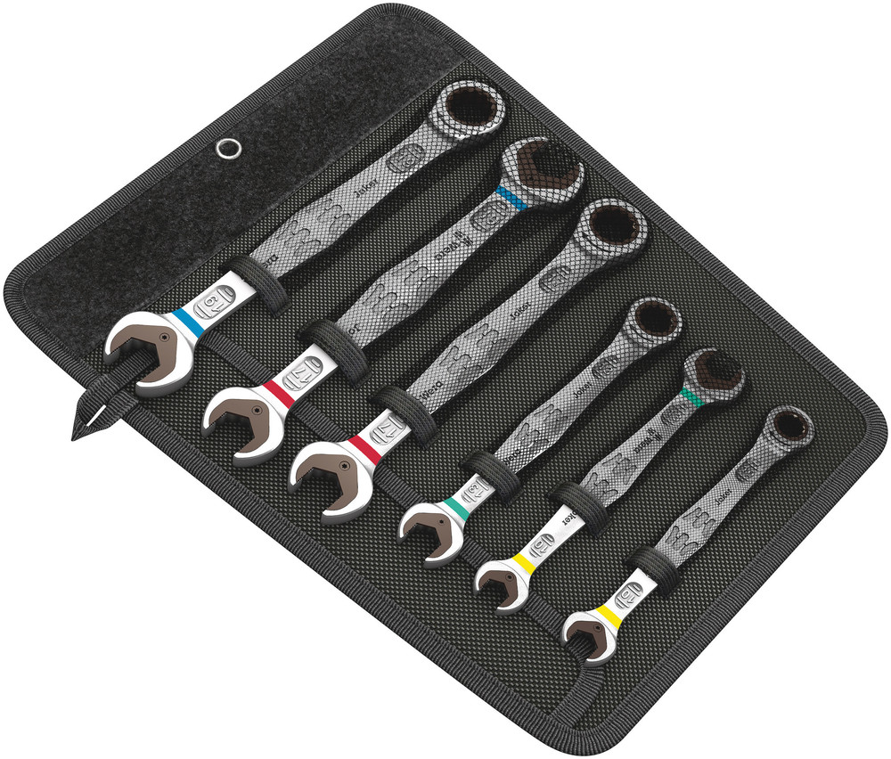 Wera Joker steek-ringratel-/ dubbele steeksleutel-set , 6 -delig - 1 stuk(s) - 05020022001
