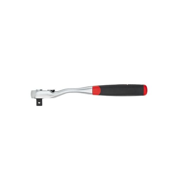Wiha Omschakelratel 1/2" met drukknop en kogelbeveiliging - 45627
