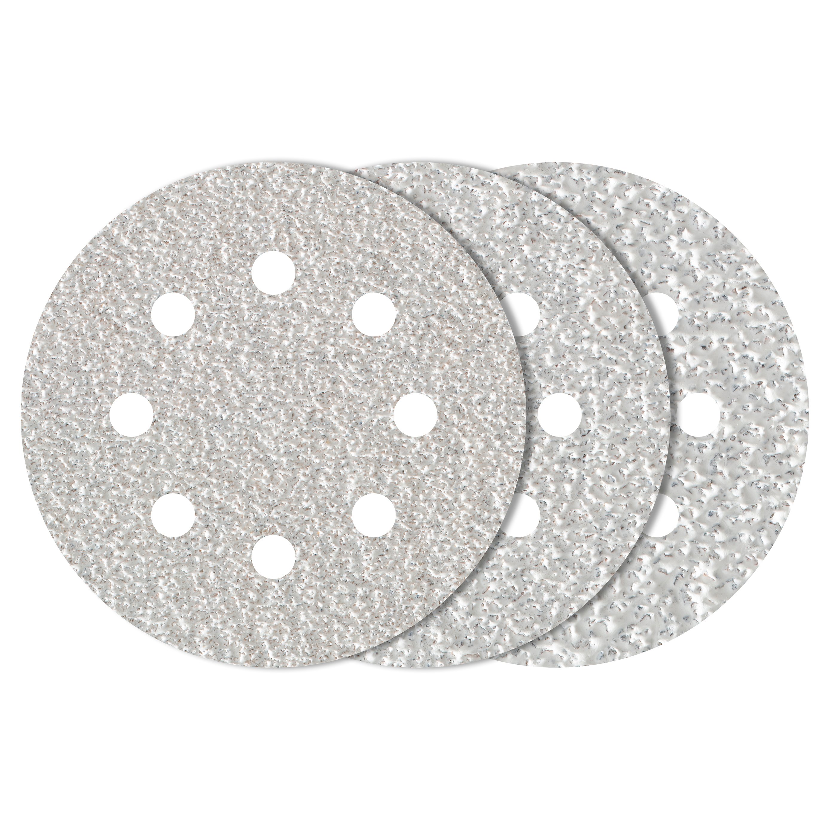 Wolfcraft Hechtschuurschijven | Lak/Verf | K40, K80, K120 | Ø125 mm | 25 stuks - 1156100