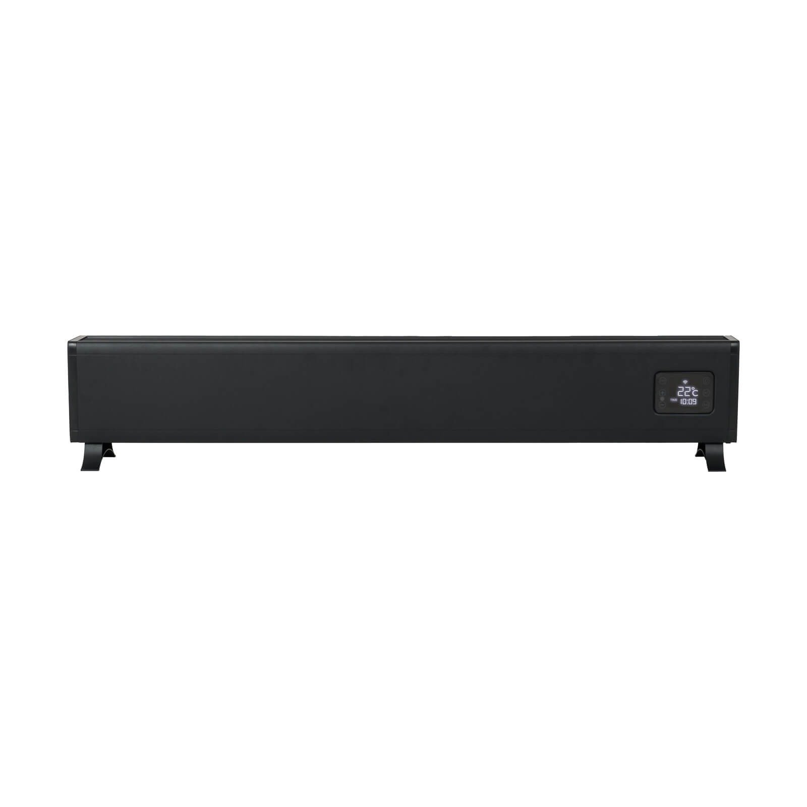 Eurom 361216 Alutherm Baseboard 2000 Wi-Fi Black