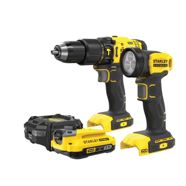 Stanley FATMAX SFMCK210D1 V20 COMBO HD LIGHT 1X2AH - SFMCK210D1-QW