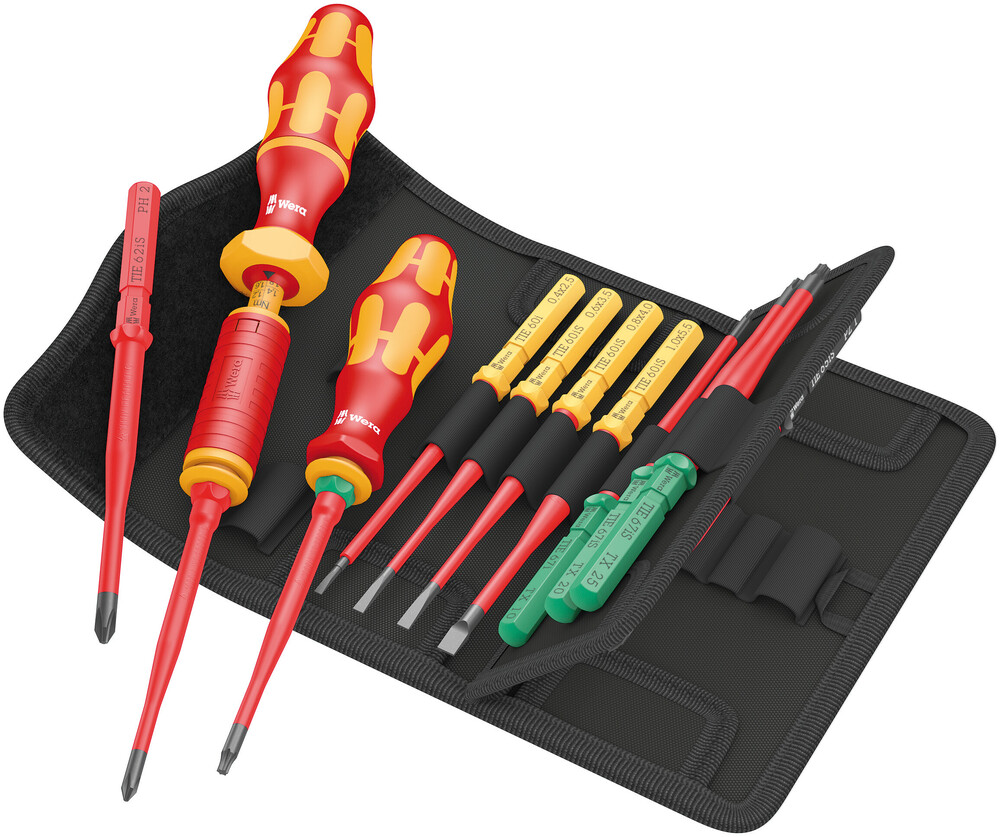 Wera Kraftform Kompakt VDE 16 Torque 1,2-3,0 | Nm extra slim 1 Tool Finder | 16 stuks - 5006609001