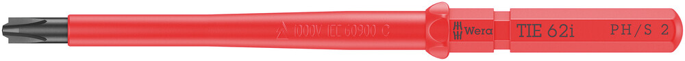 Wera Kraftform Kompakt VDE 62 i PH/S | Take it easy | 9mm zeskantaandrijving - 05006515001