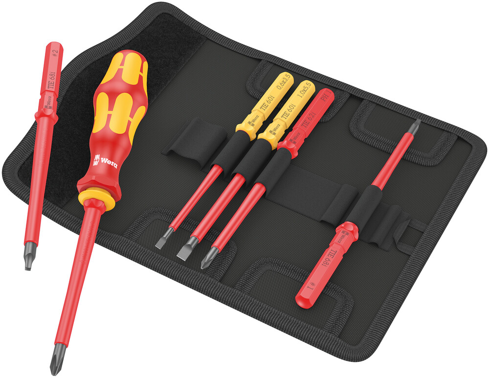 Wera Kraftform Kompakt VDE 7 Imperial 1 Tool Finder | 7-delig - 5006604001