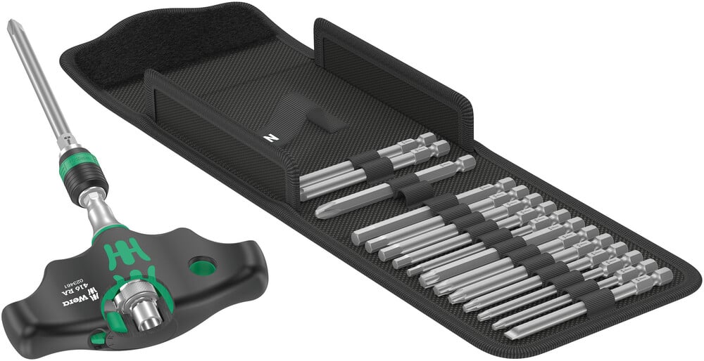 Wera Kraftform Kompakt 400 RA Imperial Set 1 17-delig 05057473001