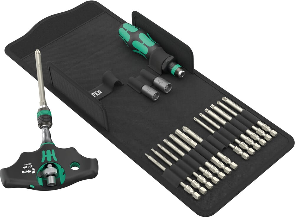 Wera Kraftform Kompakt 400 RA SHK Set 1 19-delig 05136072001