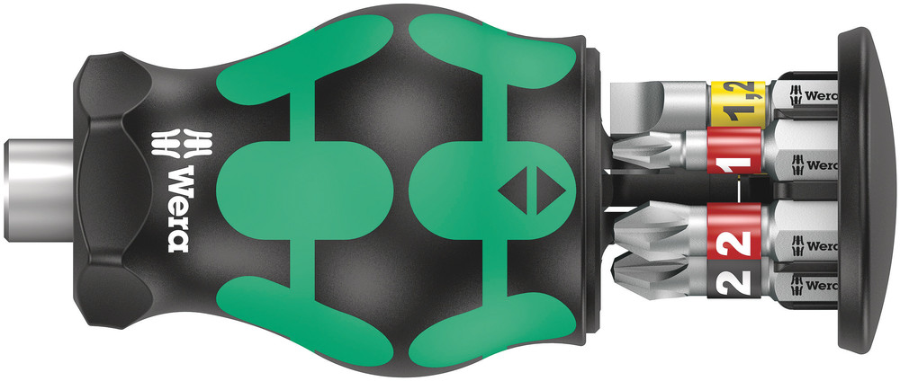 Wera Magazijnschroevendraaier | 6-delig | sleuf/PH/PZD | 1 stuk - 05008874001 - 05008874001