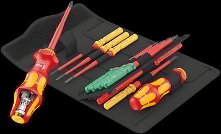 Wera Kraftform Kompakt Turbo i Imperial TIE Set | 16 delig - 05006641001