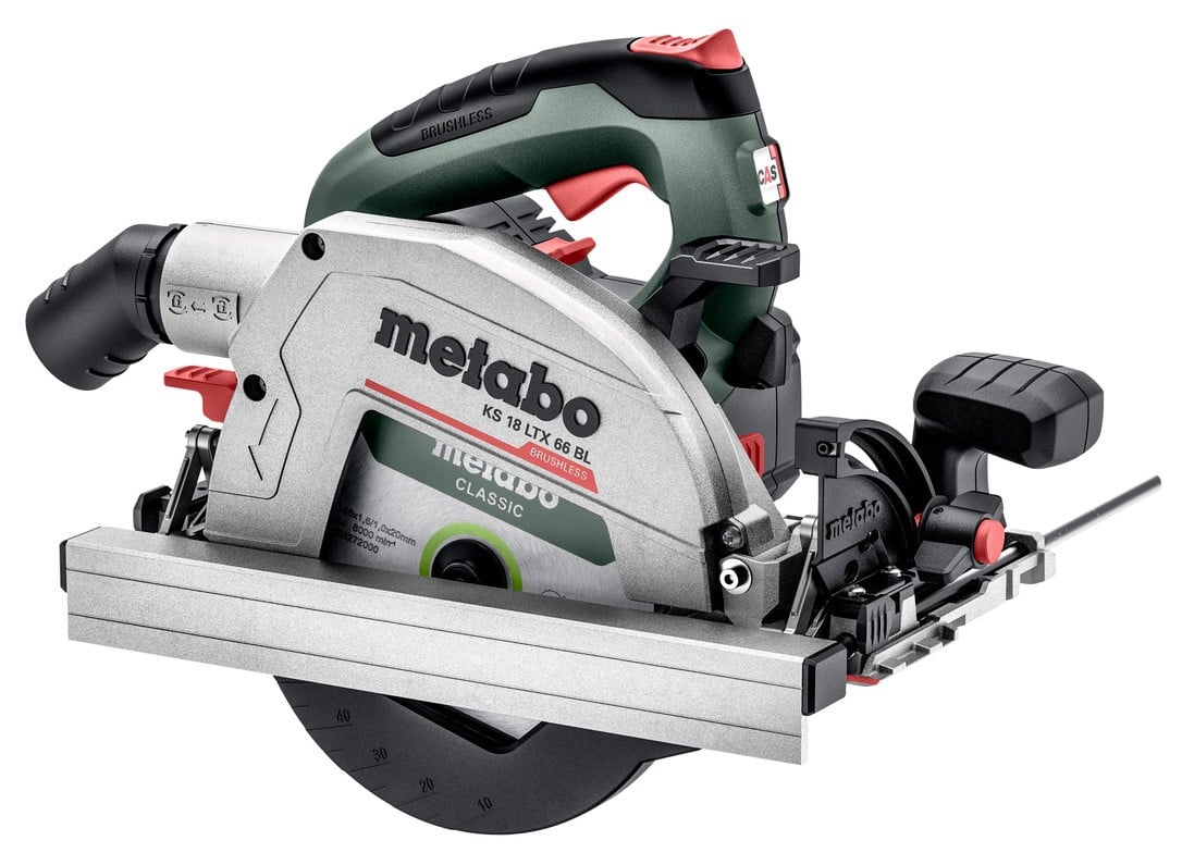 Metabo KS 18 LTX 66 BL Accu-cirkelzaag | 18 V | In MetaBox, zonder accu-packs en lader - 611866840