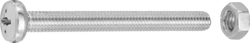 Connex Metaalschroef Cy-K M6X60 4St Vz - KY4030660