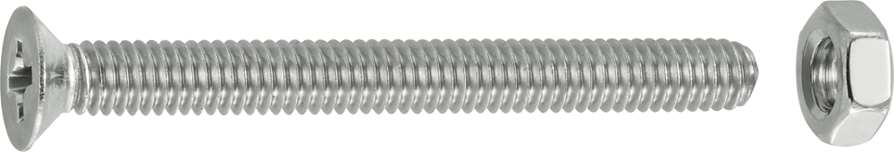 Connex Metaalschroef Vz-K M4X40 8St A2 - KY4500440