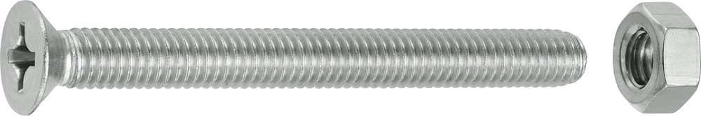 Connex Metaalschroef Vz-K M6X60 4St A2 - KY4500660