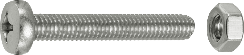 Connex Metaalschroef Cy-K M6X40 4St A2 - KY4510640